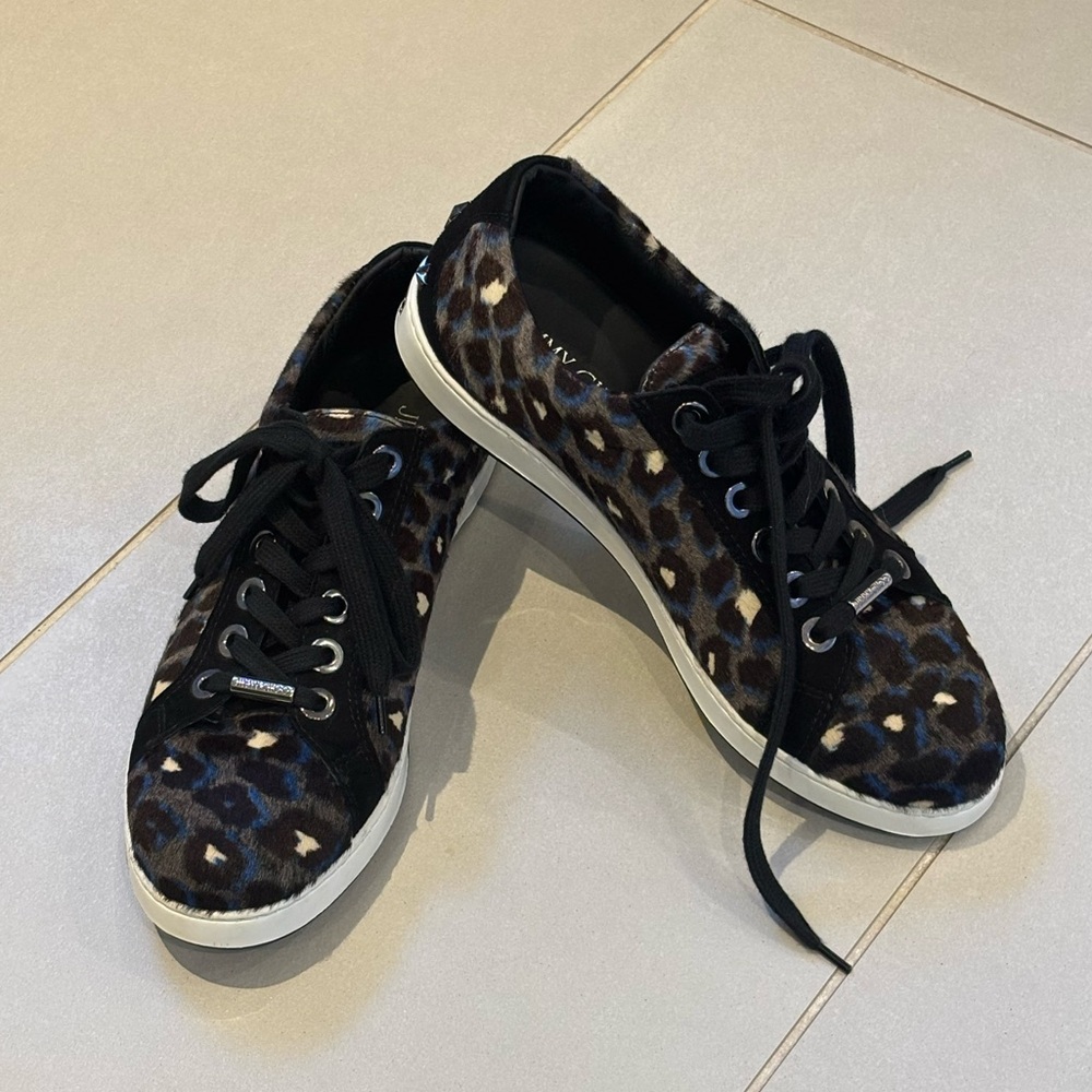 Like New! Jimmy Choo Pony Hair Sneakers - Picture 1 of 9